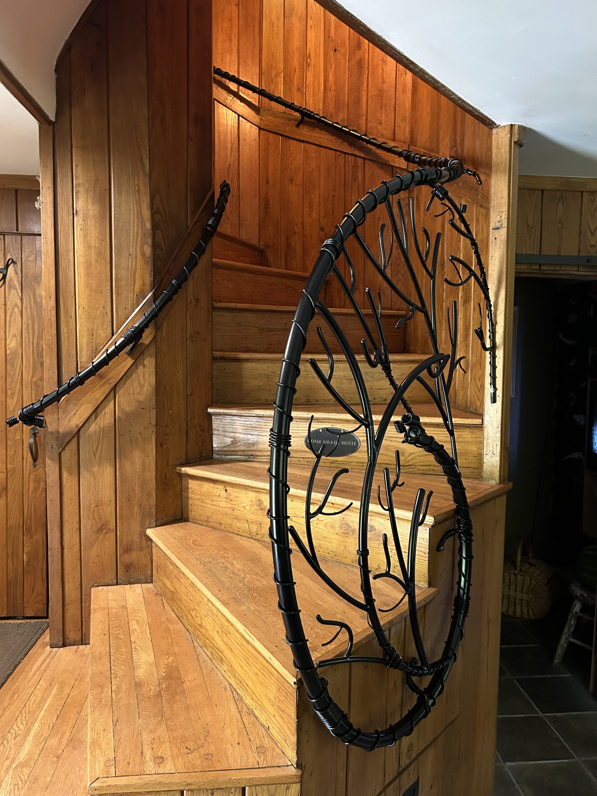 Branch style handrails by Jay's MetalCrafting